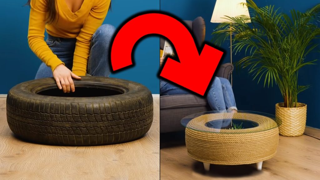 Neviete čo so starými pneumatikami? 10 skvelých nápadov na ich využitie!