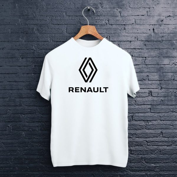 biele tričko logo renault