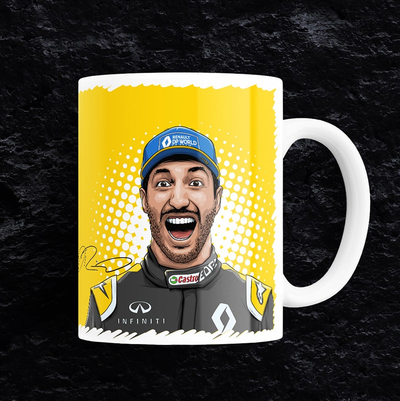 Hrnček Daniel Ricciardo F1