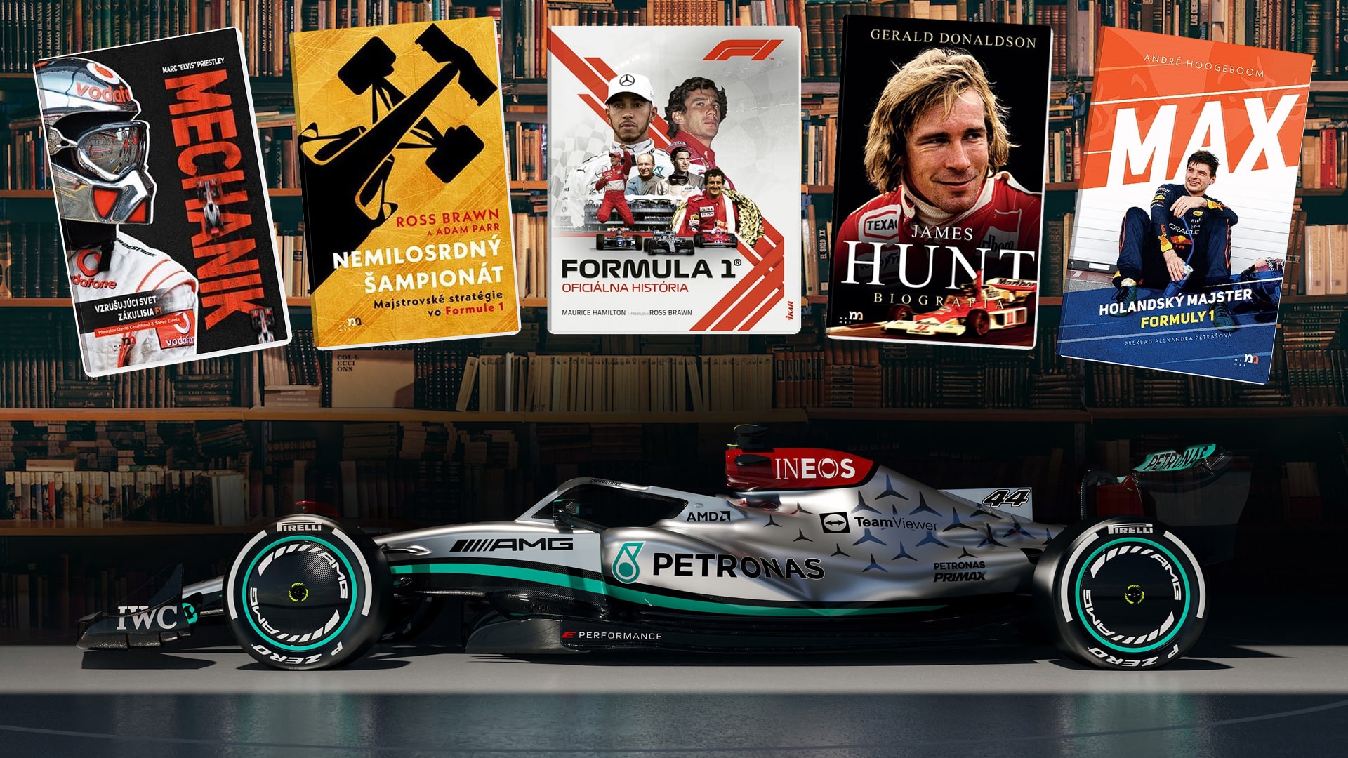 Najlepšie knihy o F1