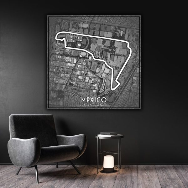 Obraz F1 okruh Mexico / Mexiko Autódromo Hermanos Rodríguez formula 1