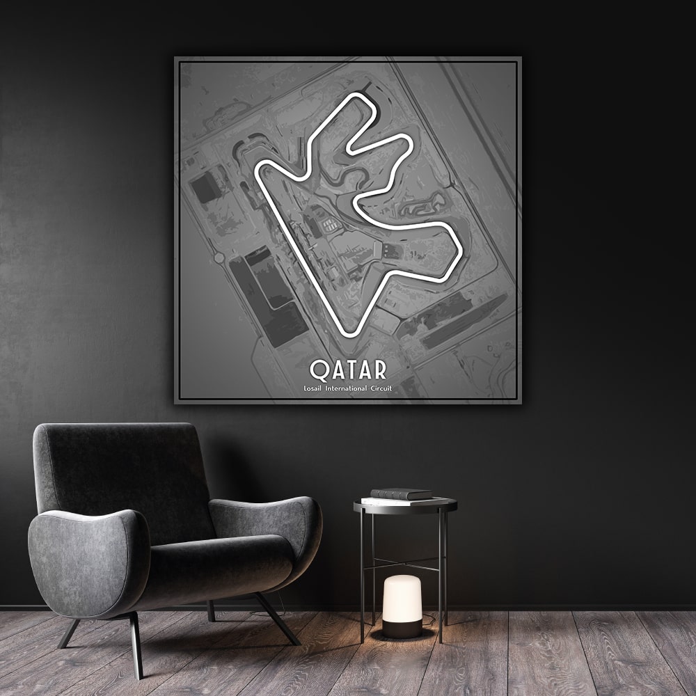 Obraz F1 okruh Qatar / Katar Losail International Circuit formula 1